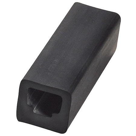 Rexnord 1873 Series D Shaped Gripper Attachment; Used for 1873; 3.35 IN W; Neoprene 114-582-1